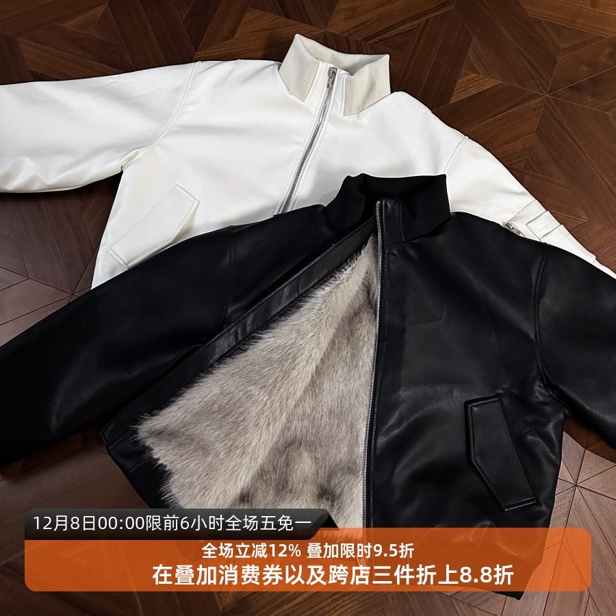 狐狸毛染尖三防皮座山雕棉服