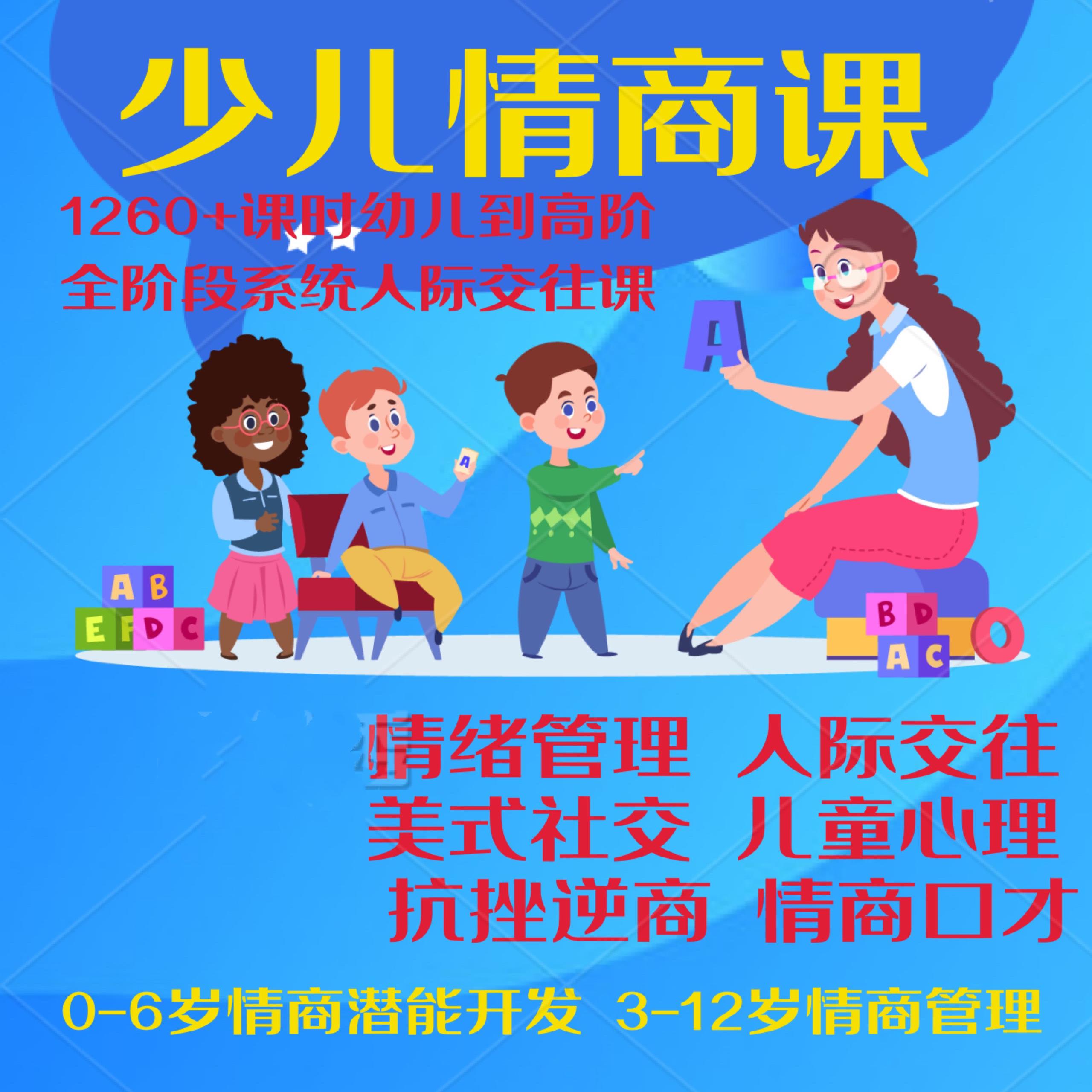 儿童情商培养训练动画视