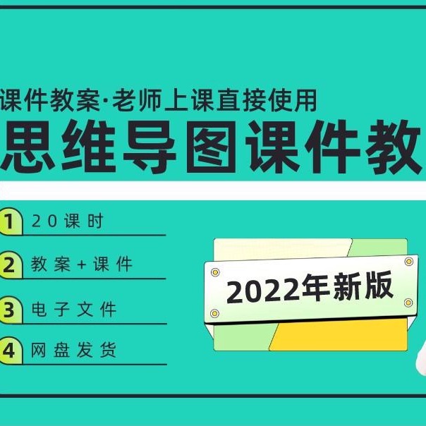 全脑思维导图记忆PPT课件教师教学课程教案快速训练课电子版资料