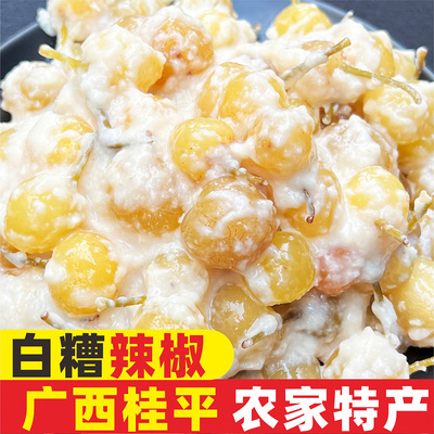 酸糟辣椒酸辣开胃菜广西桂平特产