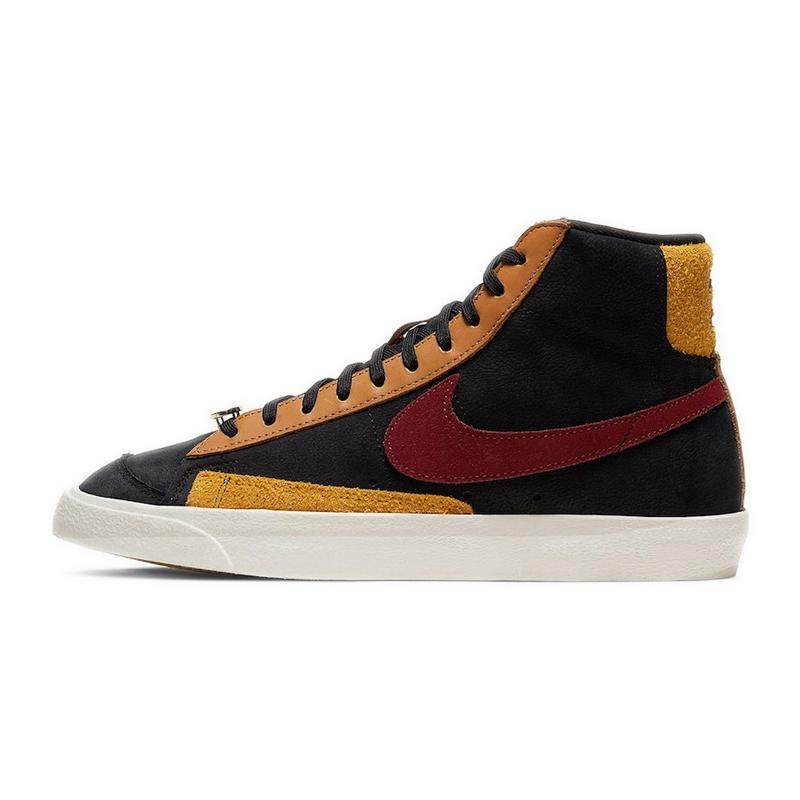 Nike Blazer mid 马歇尔高中 芝加哥 中帮 板鞋 女款 黑红黄,运动鞋new,跑步鞋,淘宝优惠券,粉丝福利购,淘宝优惠卷