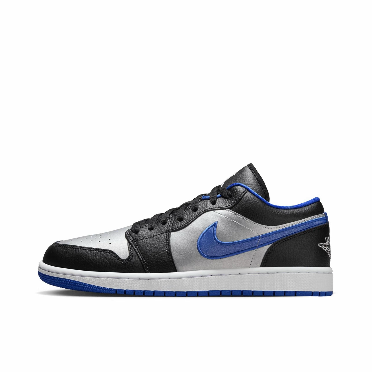 耐克Nike Air Jordan 1 Low AJ1黑白蓝复古低帮篮球鞋 553558-007,运动鞋new,板鞋,淘宝优惠券,粉丝福利购,淘宝优惠卷