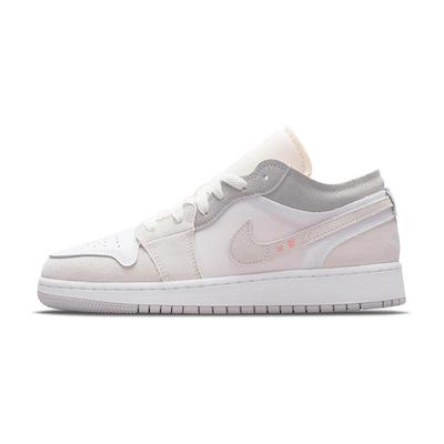 Jordan Air Jordan 1 Low SE Craft 翻毛皮皮革 防滑耐磨轻便