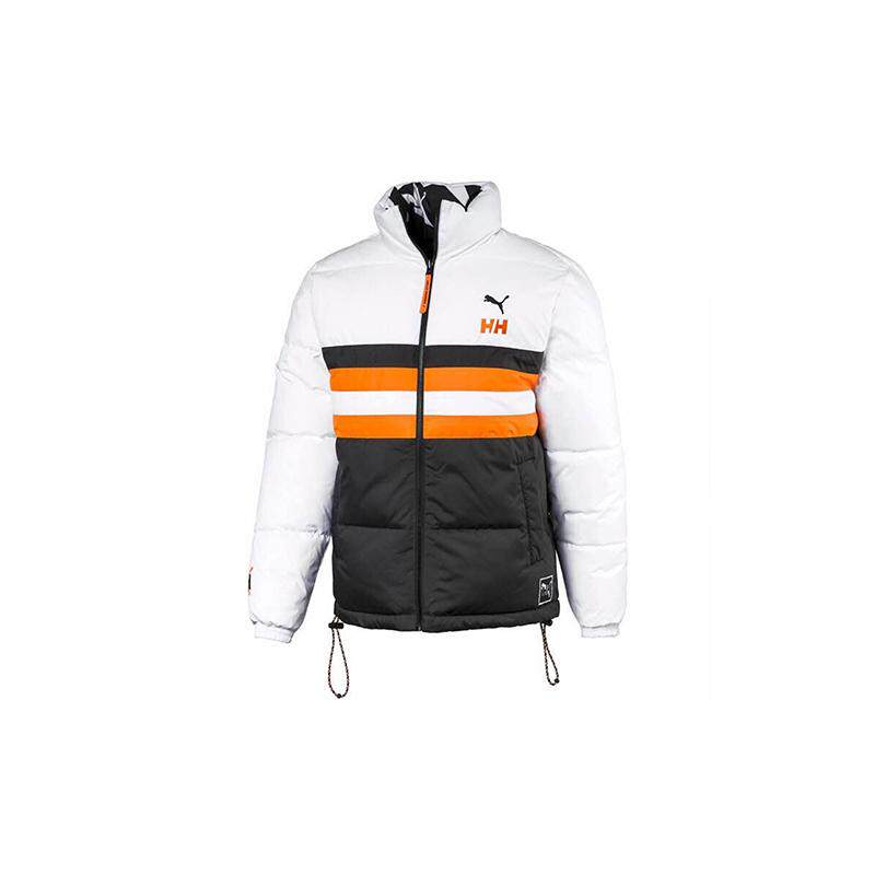Puma x HELLY HANSEN 联名款 立领双面穿防寒保暖棉服外套 冬