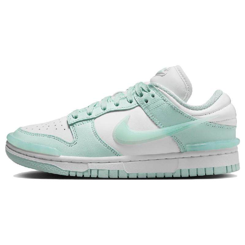 Nike Dunk Twist "Jade Ice" 皮革 时尚百搭 低帮 板鞋 女款