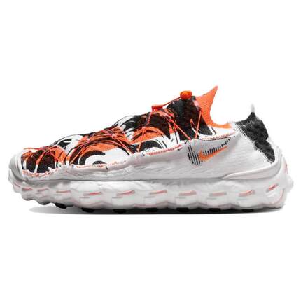 Nike ISPA "White and Total Orange" 减震耐磨 低帮 生活休
