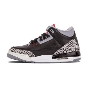 Jordan Air Jordan 3 Retro Black Cement 2018 高帮 复古篮
