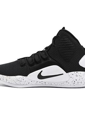 Nike Hyperdunk X 轻便 中帮 实战篮球鞋 男款 黑白