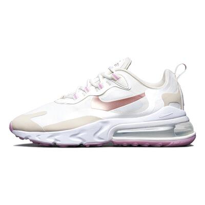 Nike Air Max 270 React 米黄粉 女款#送礼推荐