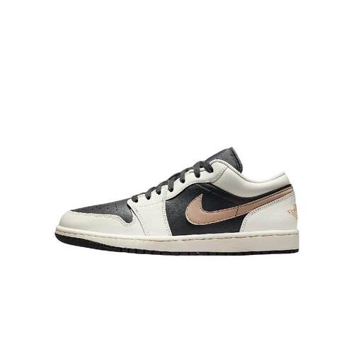 Jordan Air Jordan 1 皮革 休闲舒适简约百搭 减震 低帮 训练