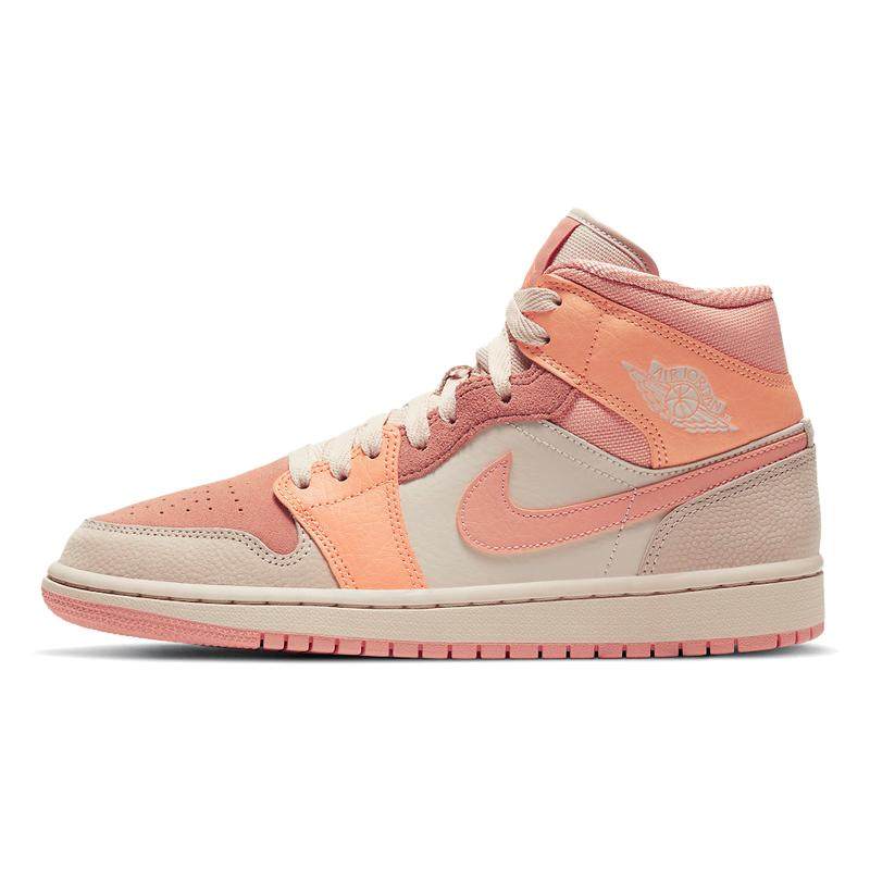 Air Jordan 1 Mid Apricot Orange 女款 杏橙#送礼推荐,运动鞋new,跑步鞋,淘宝优惠券,粉丝福利购,淘宝优惠卷