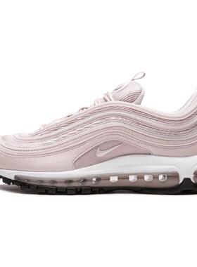 Nike Air Max 97 Soft Pink 蛇皮 全掌气垫 低帮防滑跑步鞋