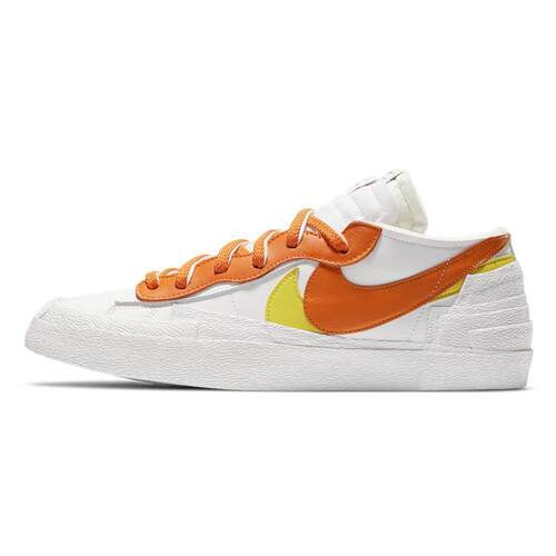 sacai x Nike Blazer Low Magma Orange 白橙 解构#送礼推荐