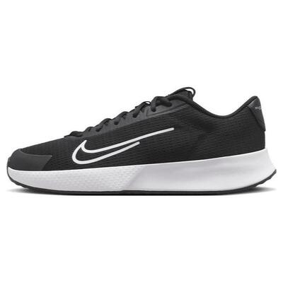 Nike Vapor Lite 2 减震防滑 低帮 网球鞋 男款 黑白