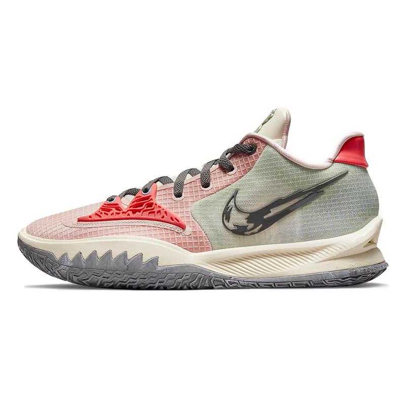 Nike Kyrie Low 4 EP 珊瑚 减震支撑 低帮 实战篮球鞋 男女同
