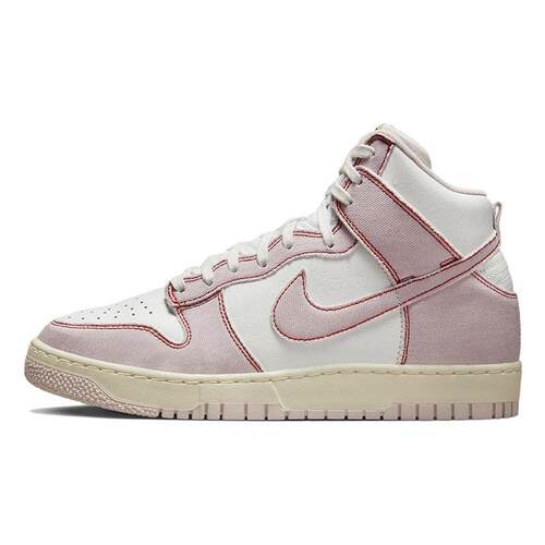 Nike Dunk High 1985 pink denim 复古 高帮 板鞋 男女同款