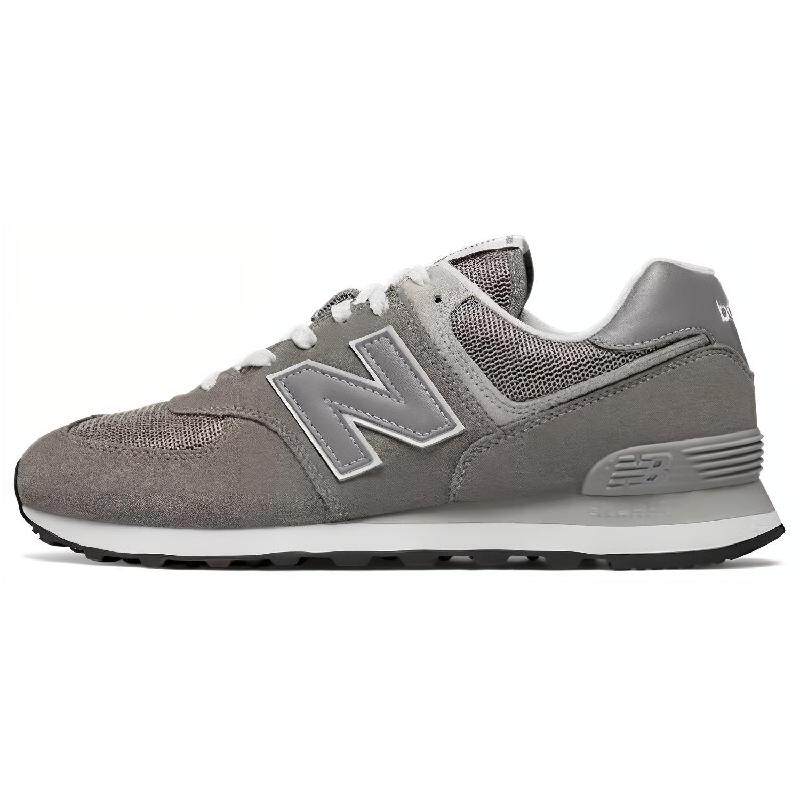 New Balance 574系列 复古休闲跑步鞋  男女同款 灰色 D宽