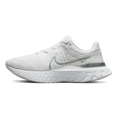 Nike react infinity run fk 3 低帮 跑步鞋 女款 白色