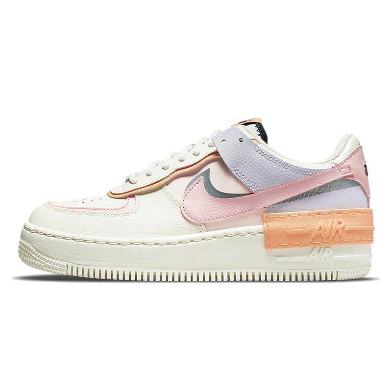 Nike Air Force 1 Shadow 合成革 多彩拼接 防滑减震 低帮 板,运动鞋new,跑步鞋,淘宝优惠券,粉丝福利购,淘宝优惠卷