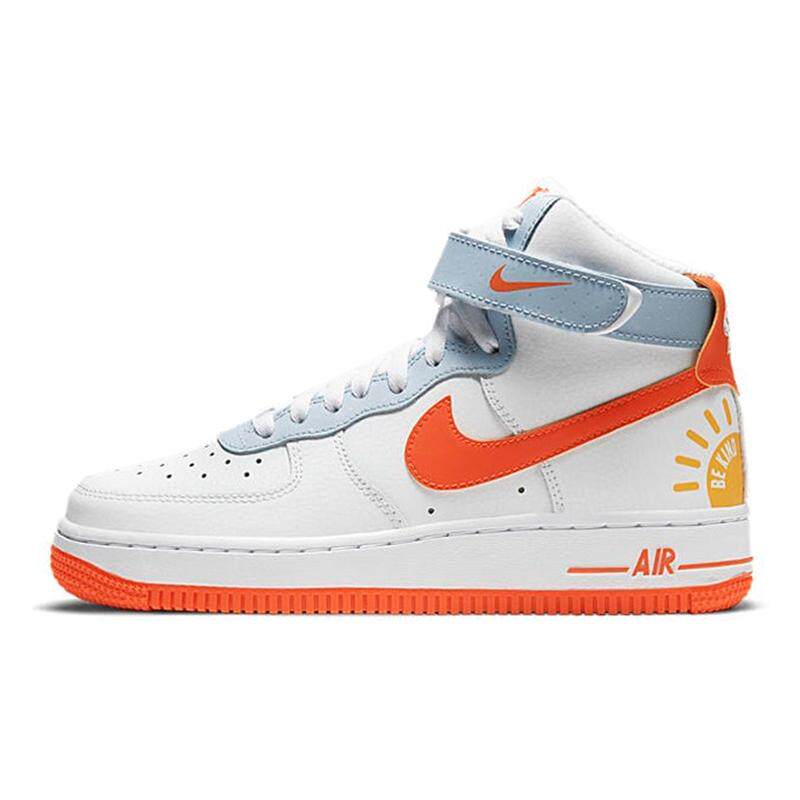 Nike Air Force 1 High Be Kind (GS) 防滑减震 高帮板鞋 白