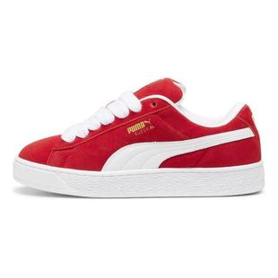 PUMA Suede XL 舒适百搭 防滑耐磨 低帮 板鞋 男女同款 红白