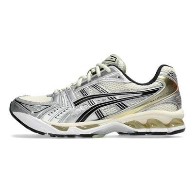 ASICS Gel-Kayano 14 舒适减震耐磨 低帮跑步鞋 男女同款 米