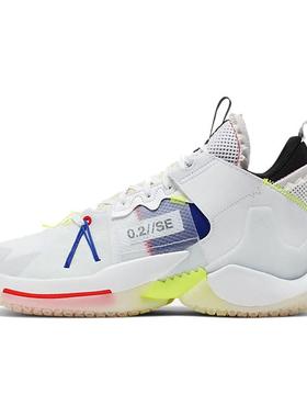 Air Jordan Why Not Zer0.2 威少 白色解构 实战篮球鞋