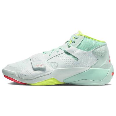 Jordan Zion 2 PF 锡安2 耐磨透气 中帮 篮球鞋 绿色 国内版