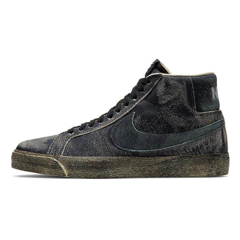 Nike SB Blazer Mid Faded Black 中帮潮流板鞋 男女同款 水#,运动鞋new,跑步鞋,淘宝优惠券,粉丝福利购,淘宝优惠卷