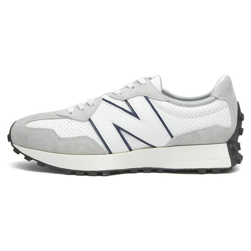 New Balance NB 327 减震防滑 低帮 跑步鞋 男女同款 白灰