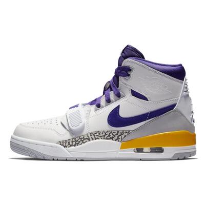 Jordan Legacy 312 lakers 湖人 减震防滑 高帮 复古篮球鞋