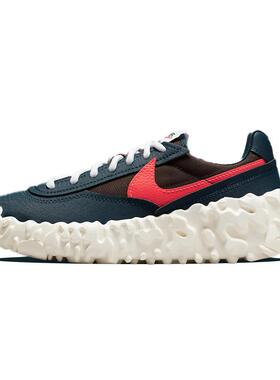 Nike OverBreak 织物 防滑轻便 低帮 运动休闲鞋 男女同款 绿