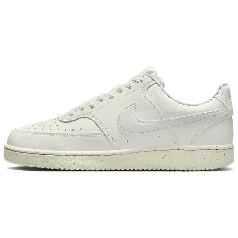 Nike Court Vision Low 舒适时尚 低帮 板鞋 女款 白色