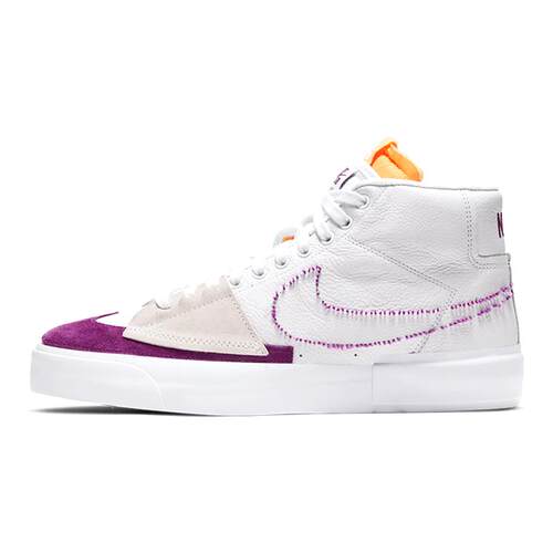 Nike SB Zoom Blazer MID EDGE L 湖人配色 拆钩 中帮 板鞋