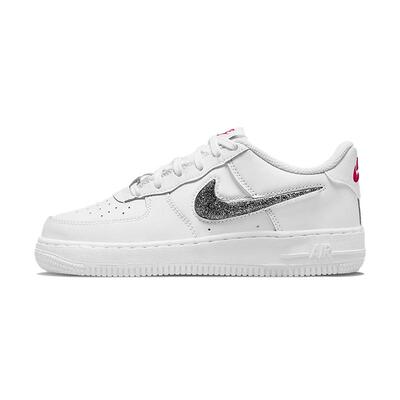 Nike Air Force 1 LV8 (GS) 低帮休闲板鞋 白银色#送礼推荐