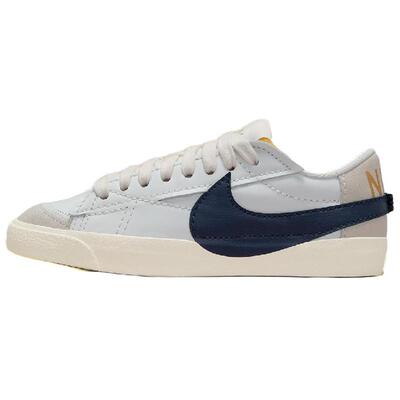 Nike Blazer Low '77 JUMBO OLY 皮革绒面革 防滑耐磨透气 低