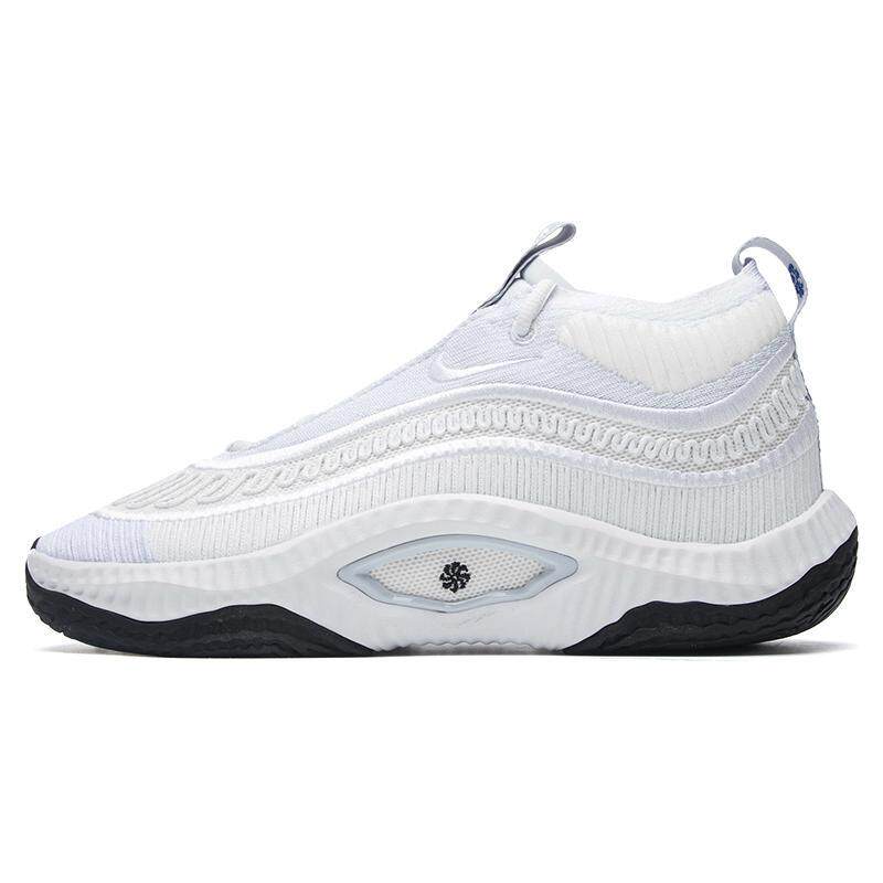 Nike Cosmic Unity 3 减震防滑 中帮 篮球鞋 男女同款 白