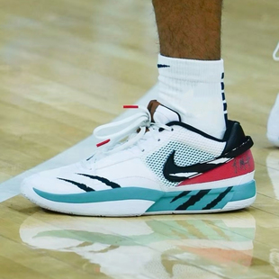 耐克Nike Ja 1 Scratch莫兰特1代低帮篮球鞋男款白色