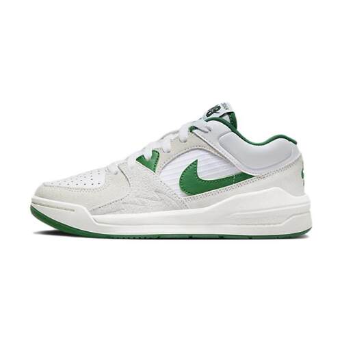 Jordan Stadium 90 舒适运动 耐磨 低帮 儿童休闲鞋 白青红