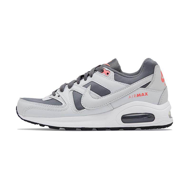 Nike Air Max Command Flex (GS) 复古跑步鞋 灰白