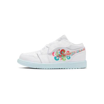 【TD婴童】Air Jordan 1 Low Alt 彩云 低帮篮球鞋 白