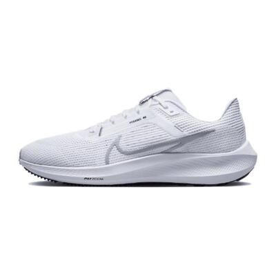 Nike Air Zoom Pegasus 40 马拉松 低帮 休闲跑步鞋 男款 白