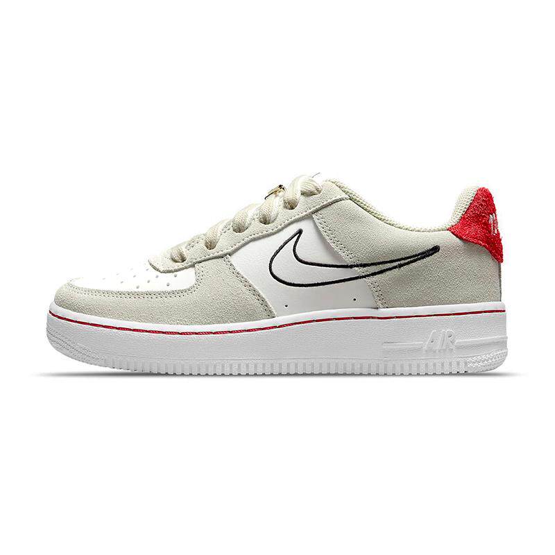 Nike Air Force 1 LV8 S50 翻毛皮合成革 潮流百搭轻便 防滑