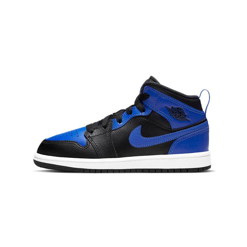 【BP幼童】Air Jordan 1 Mid Hyper Royal 复古中帮篮球鞋 皇家