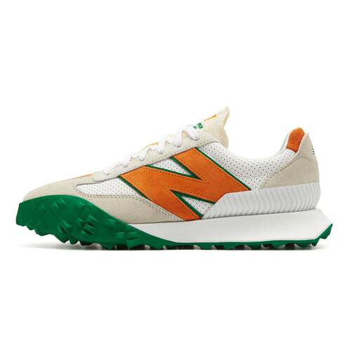 Casablanca x New Balance XC-72系列 复古休闲运动鞋 白绿橙