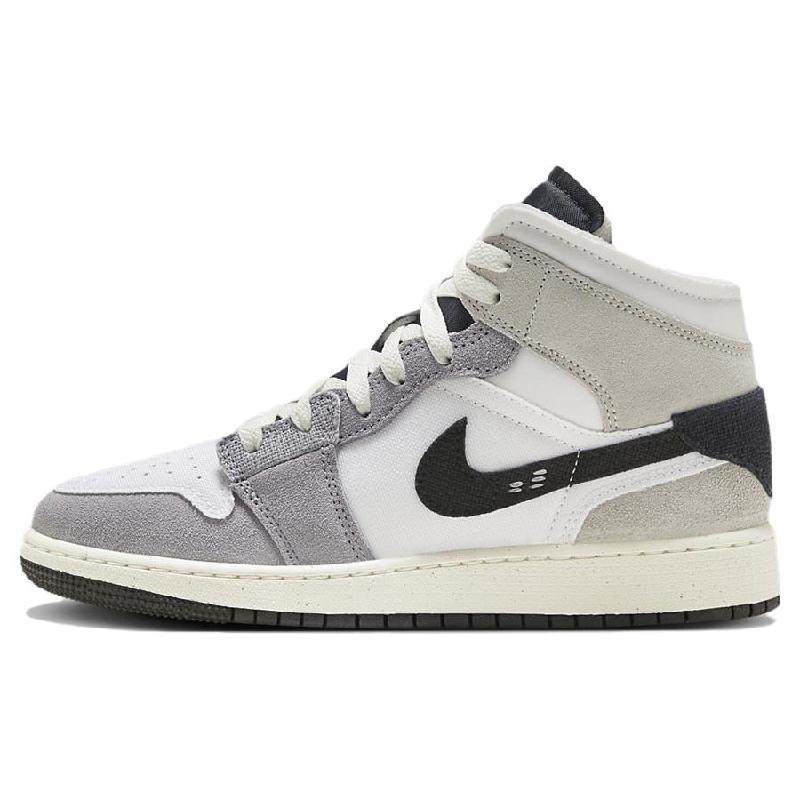 Jordan Air Jordan 1 Mid Se Craft 防滑耐磨 高帮 复古篮球,运动鞋new,跑步鞋,淘宝优惠券,粉丝福利购,淘宝优惠卷