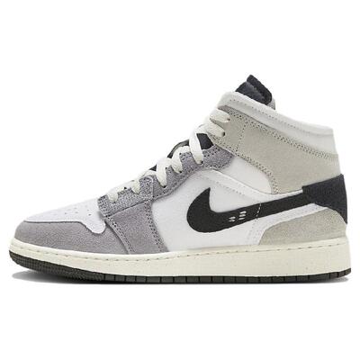 Jordan Air Jordan 1 Mid Se Craft 防滑耐磨 高帮 复古篮球