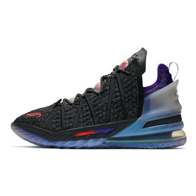 Nike Lebron 18 姆巴佩 织物合成革TPU 减震防滑耐磨包裹性支