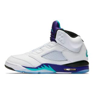 Air Jordan 5 Retro NRG Grape Fresh Prince 无鞋带 新鲜王