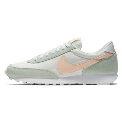 Nike Daybreak 低帮 跑步鞋 女款 白粉